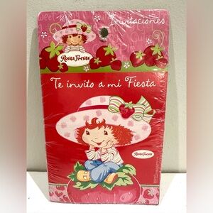 New Español Strawberry Shortcake Rosita Fresita 12 Fiesta Invitaciones Cumpleaño